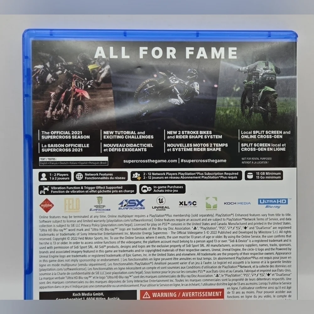 Monster Energy Supercross 5 PS5 Motocross Racing Game Tested - Picture 5 of 9